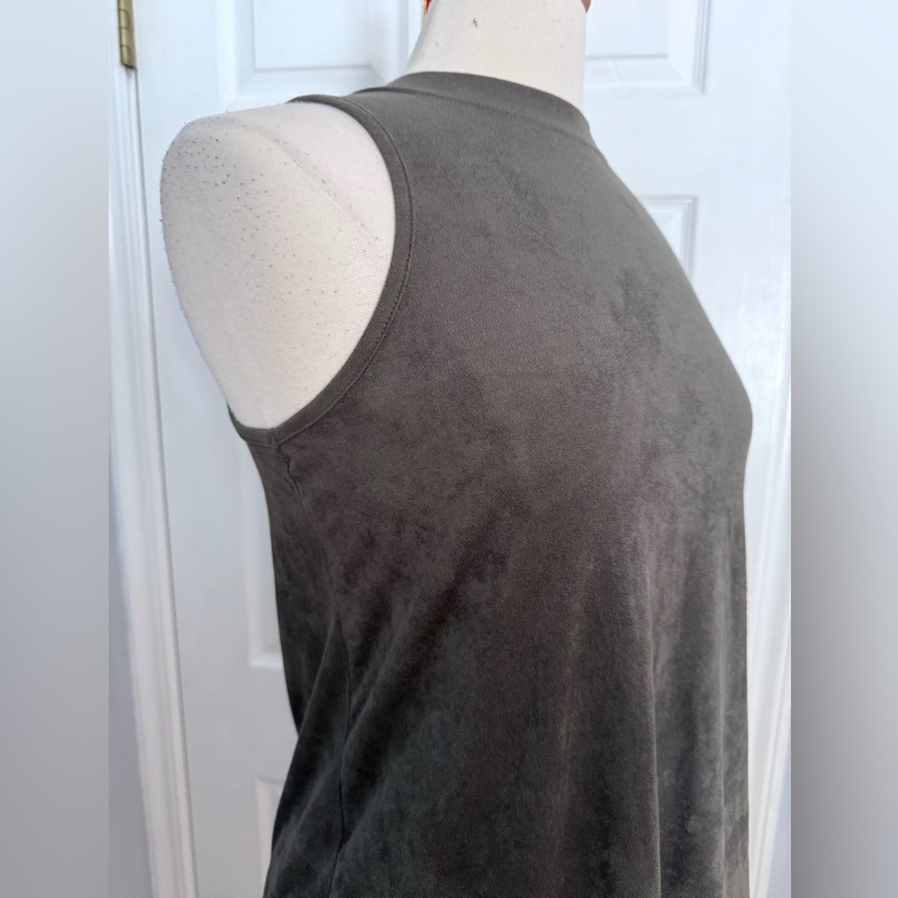 Alyx Faux Suede Top - Picture 2 of 4